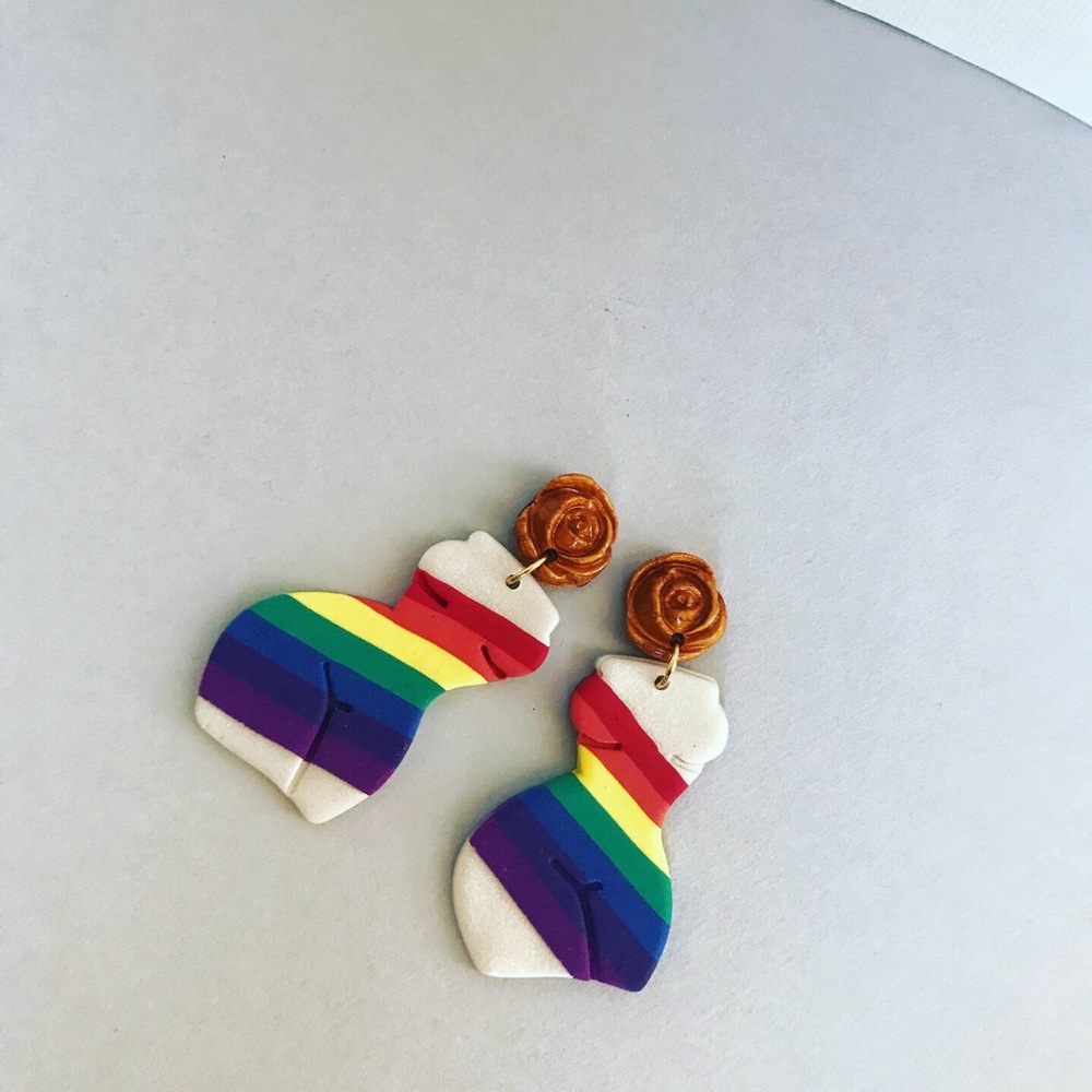 Handcrafted Polymer Clay Earrings